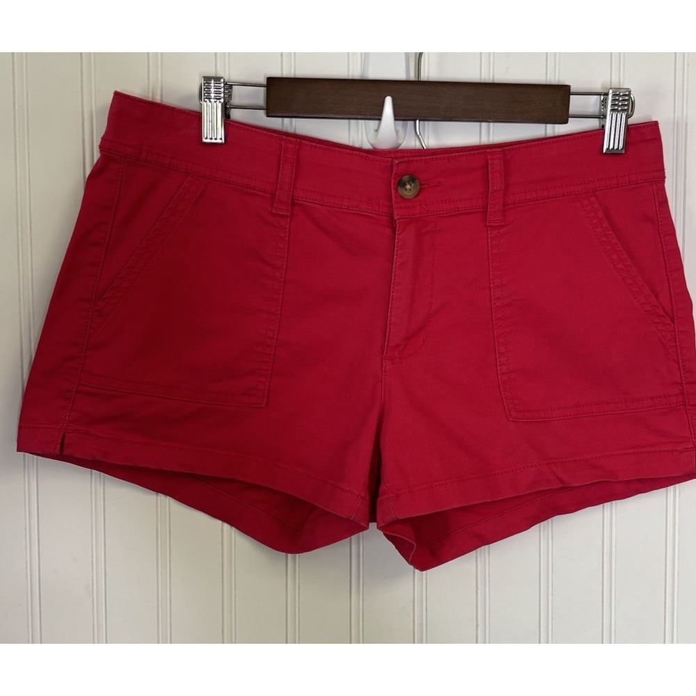 Vintage Y2K Arizona Jeans Shorts Jr 11 Hot Pink Corduroy Pockets 90's